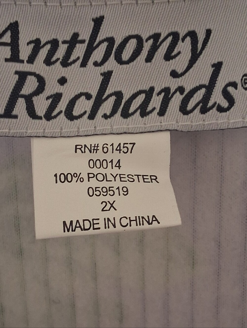 Vintage Anthony Richards Lavender Floral Long Robe 2X Button Down Pockets - Picture 6 of 10